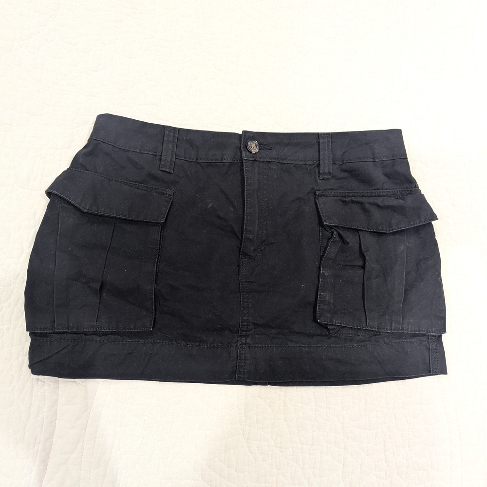 Weekday Black Mini Skirt